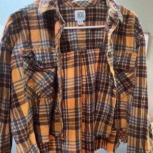 BDG/Urban Outfitters Cropped Flannel